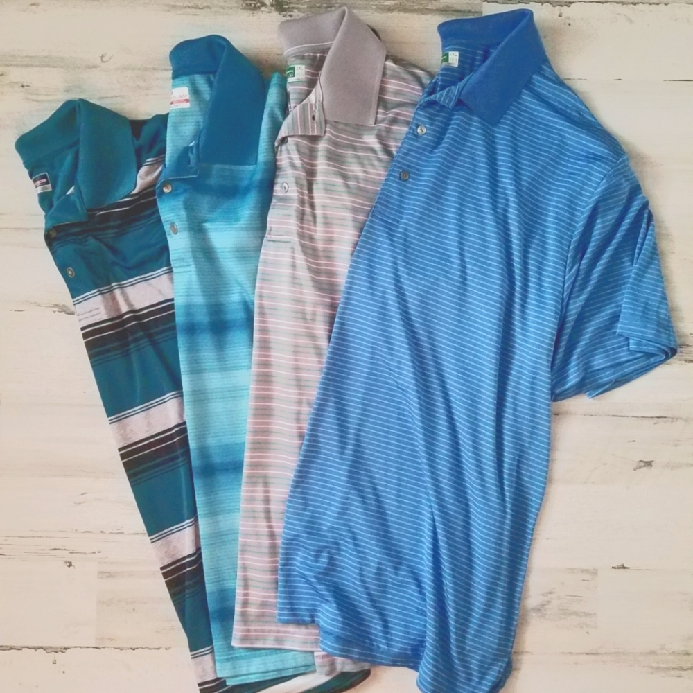 4 Men's XXL Golf Polos